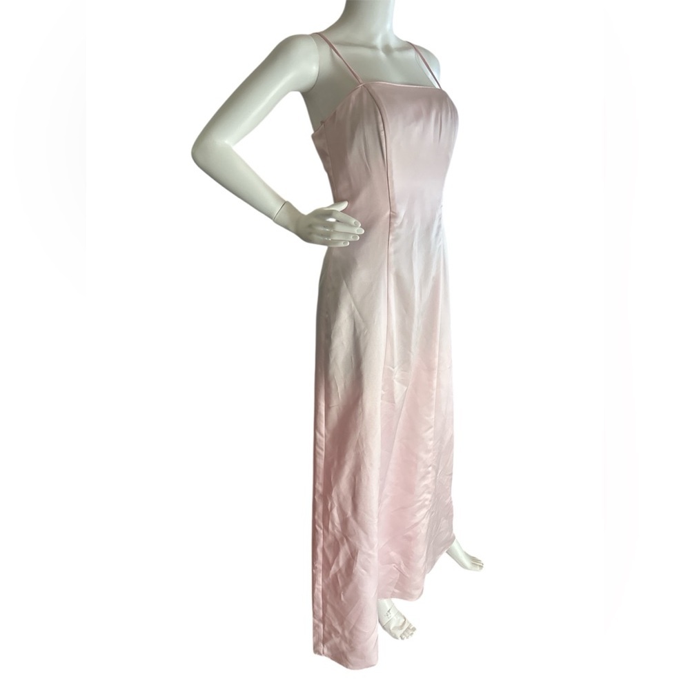 Night Way Collections Pink Maxi Dress Silky Elegance